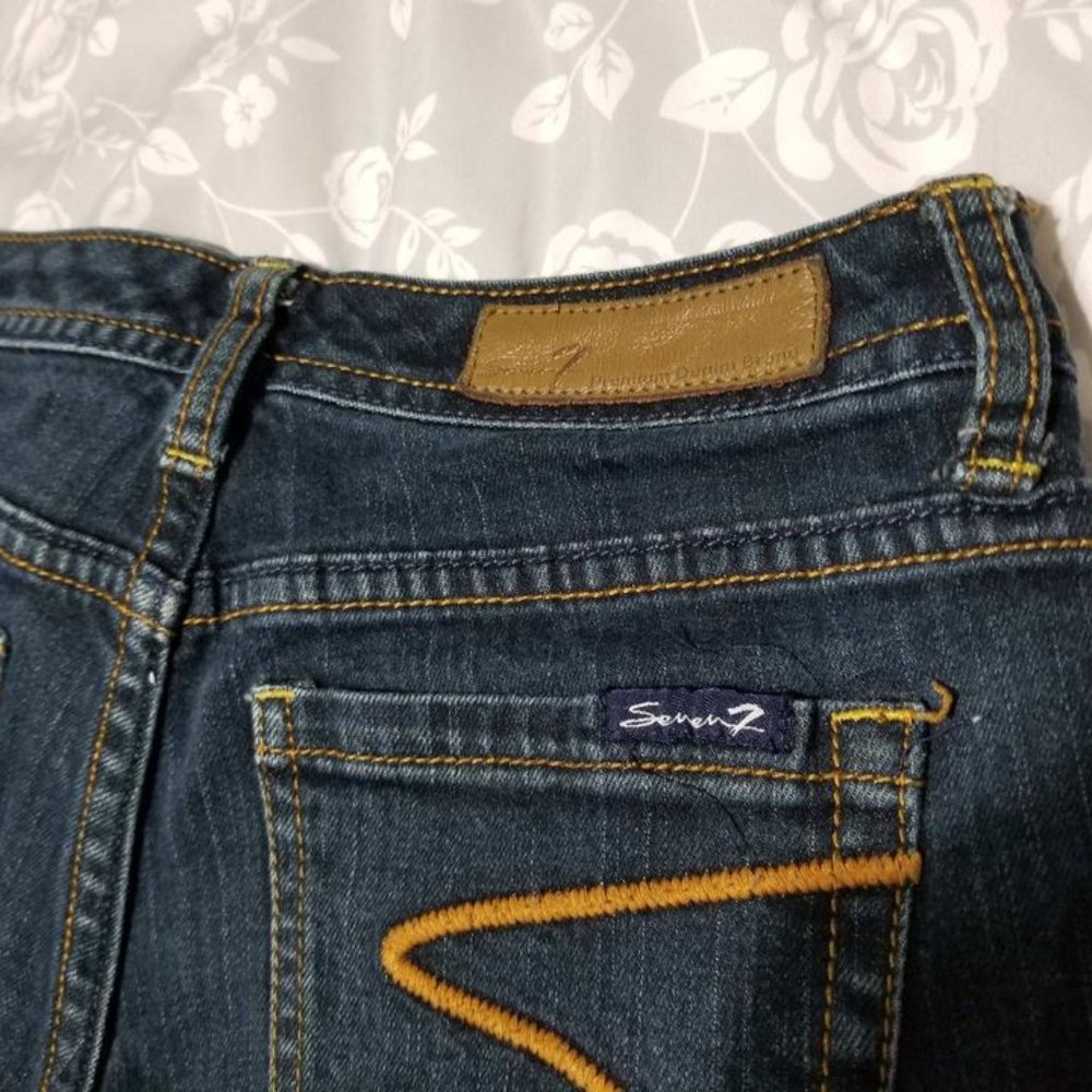 Seven Brand Capri Jeans - Size 25 - 22" Inseam - Picture 8 of 11
